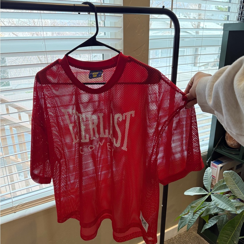 Everlast Vibrant Red Mesh Tee
